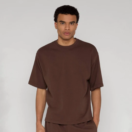 Zdjęcie produktu Heavy Washed Boxy Tee Urban Classics brązowy