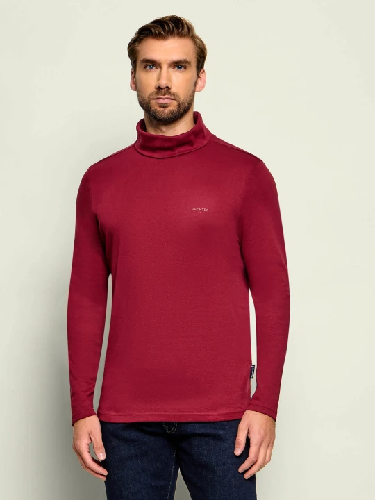 Zdjęcie produktu Hechter Paris Golf | Slim Fit bordowy