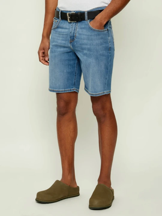 Zdjęcie produktu Hechter Paris Jeansowe szorty H-SENLIS | Regular Fit niebieski
