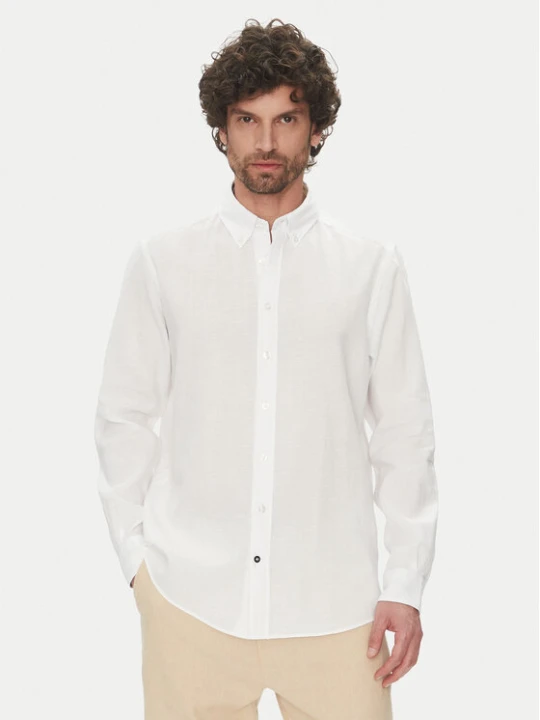 Zdjęcie produktu Hechter Paris Koszula 60356 151600 Biały Regular Fit