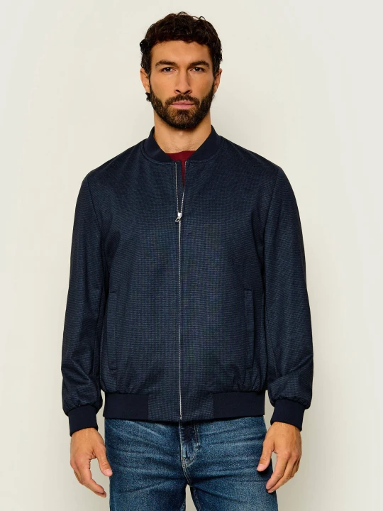 Zdjęcie produktu Hechter Paris Kurtka bomber | Modern fit granatowy