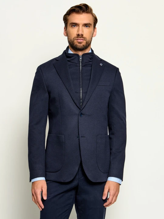 Zdjęcie produktu Hechter Paris Marynarka 2w1 | Modern fit granatowy