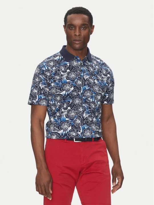 Zdjęcie produktu Hechter Paris Polo 74028 151920 Granatowy Regular Fit