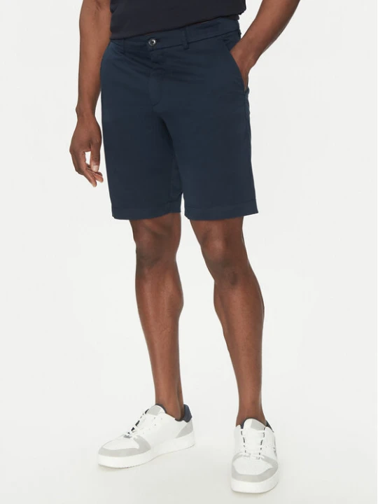 Zdjęcie produktu Hechter Paris Szorty materiałowe 26664 151365 Granatowy Regular Fit