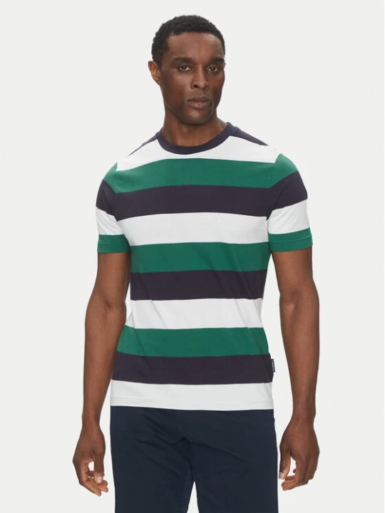 Zdjęcie produktu Hechter Paris T-Shirt 75016 151926 Kolorowy Regular Fit