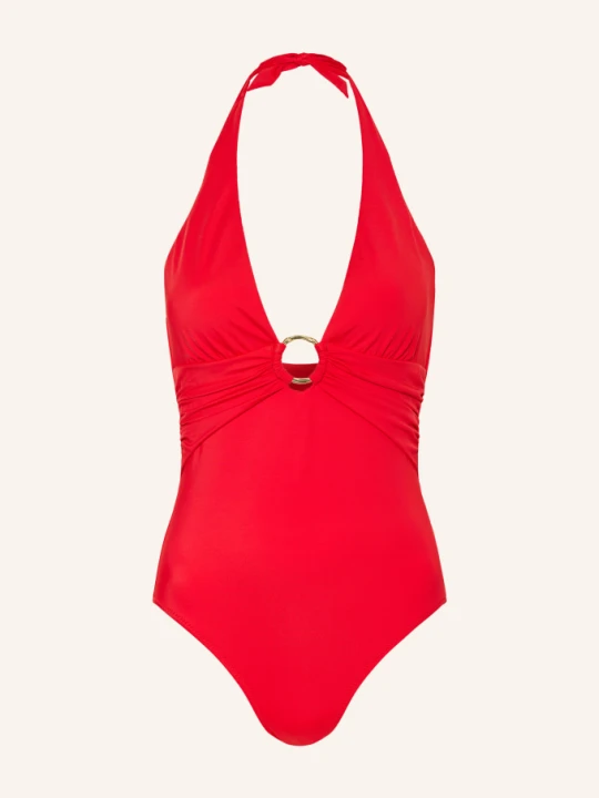Zdjęcie produktu Heidi Klein Strój Kąpielowy Z Wiązaniem Na Szyi Petalia rot CZERWONY