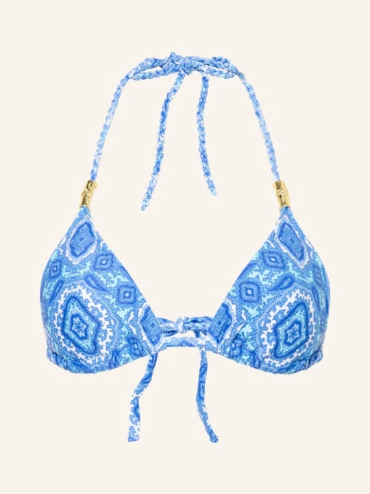 Zdjęcie produktu Heidi Klein Trójkątny Stanik Bikini Mykonos blau