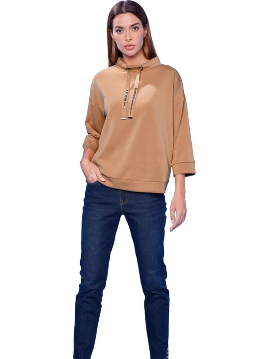 Zdjęcie produktu Heine Bluza w kolorze beżowym rozmiar: 46