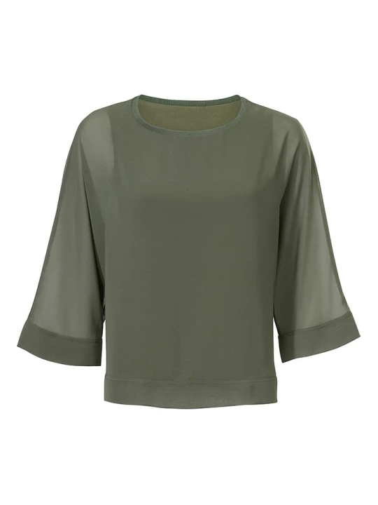 Zdjęcie produktu Heine Bluzka w kolorze khaki rozmiar: 34