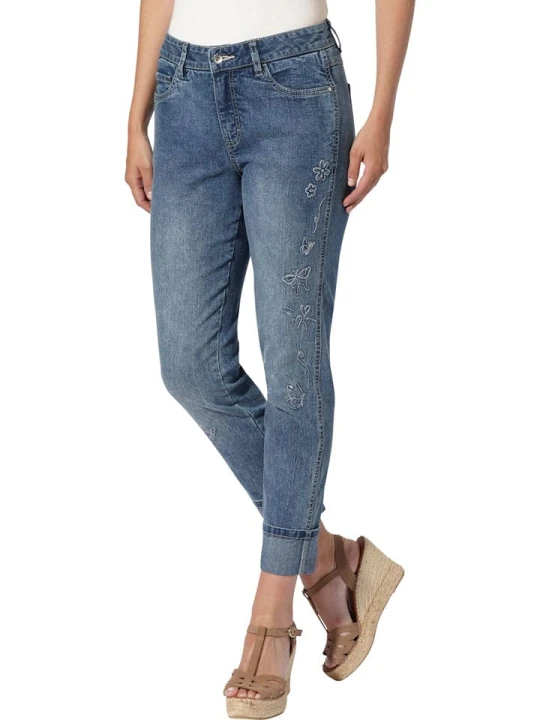 Zdjęcie produktu Heine Dżinsy - Skinny fit - w kolorze niebieskim rozmiar: 50