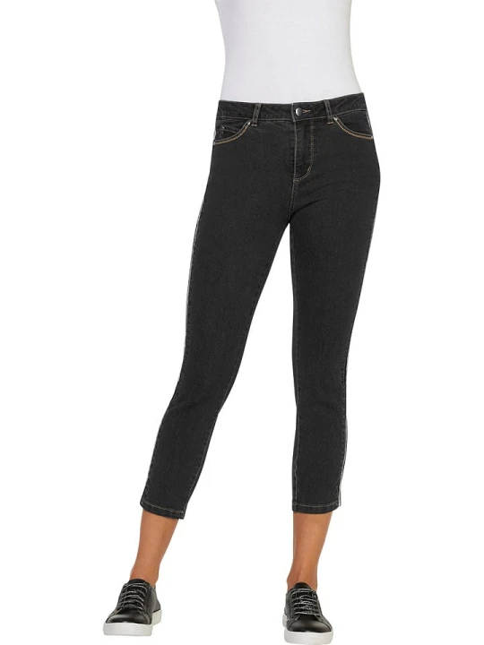 Zdjęcie produktu Heine Dżinsy - Slim fit - w kolorze antracytowym rozmiar: 38