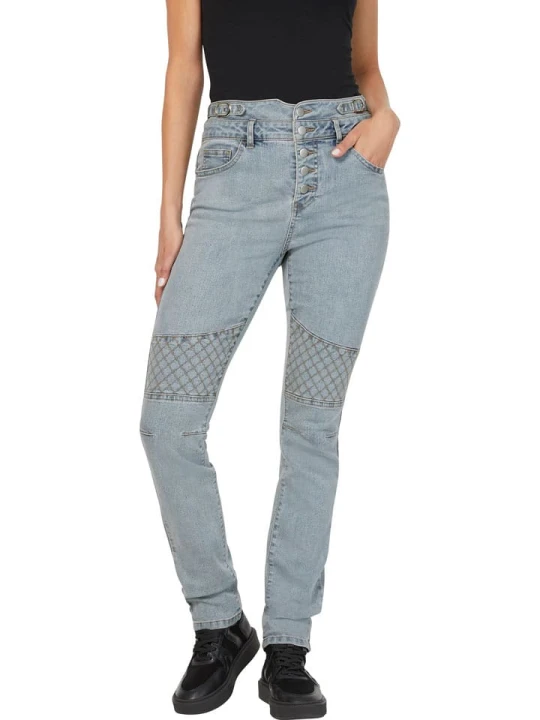 Zdjęcie produktu Heine Dżinsy - Slim fit - w kolorze błękitnym rozmiar: 38