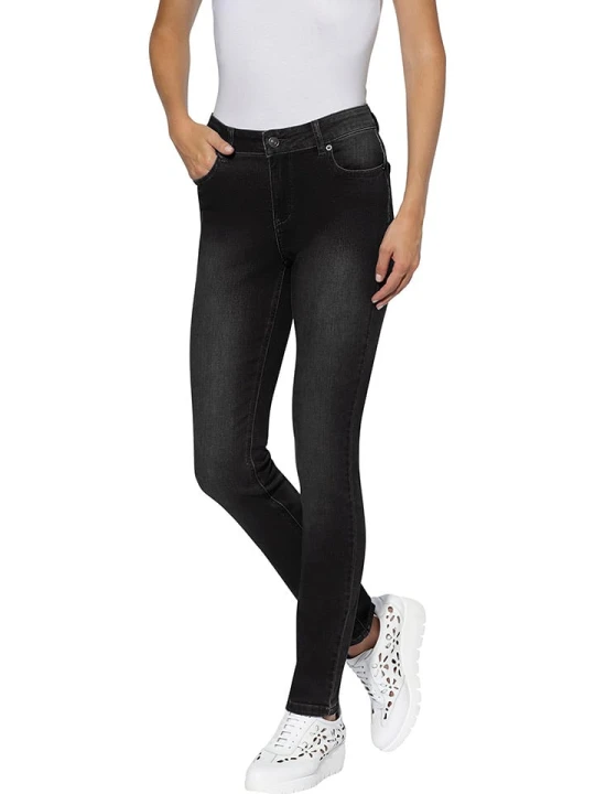 Zdjęcie produktu Heine Dżinsy - Slim fit - w kolorze czarnym rozmiar: 34