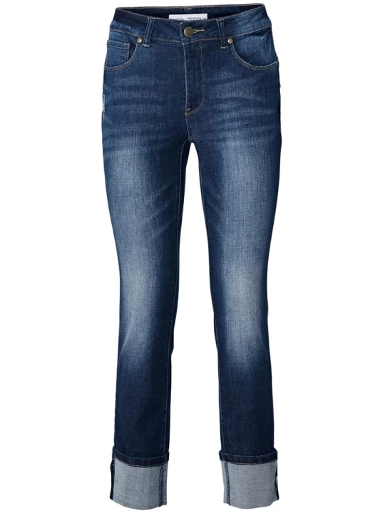 Zdjęcie produktu Heine Dżinsy - Slim fit - w kolorze granatowym rozmiar: 40