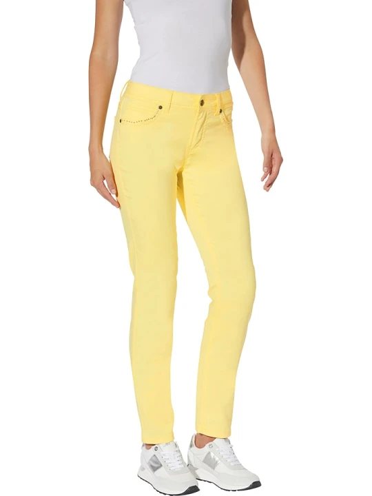 Zdjęcie produktu Heine Dżinsy - Slim fit - w kolorze żółtym rozmiar: 46