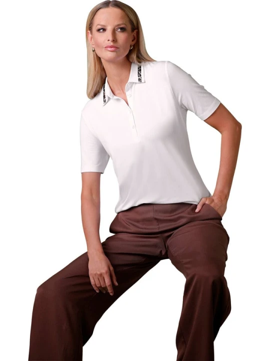 Zdjęcie produktu Heine Koszulka polo w kolorze białym rozmiar: 46