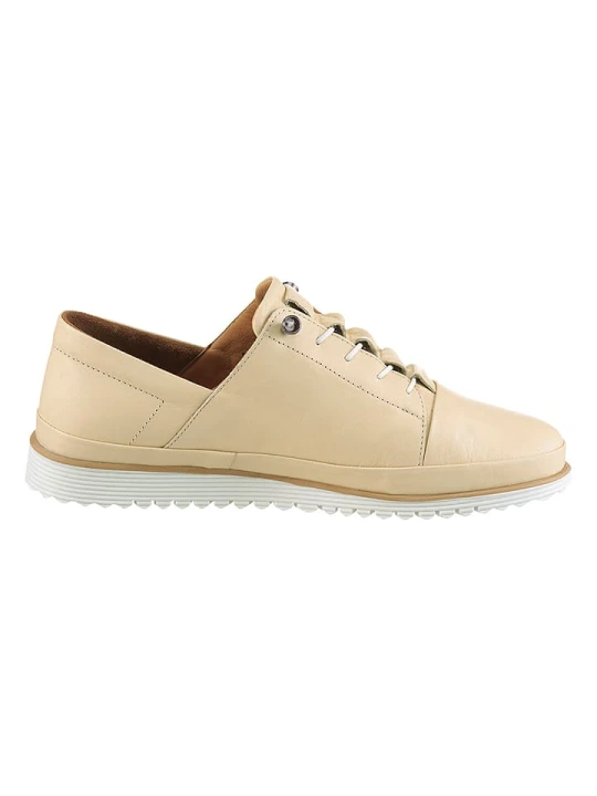 Zdjęcie produktu Heine Skórzane sneakersy w kolorze beżowym rozmiar: 39