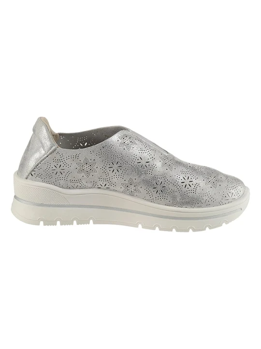 Zdjęcie produktu Heine Slippersy w kolorze srebrnym rozmiar: 37