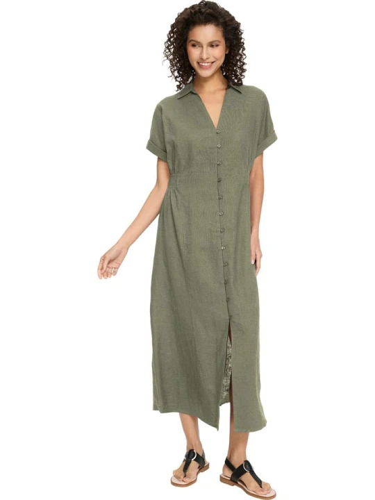 Zdjęcie produktu Heine Sukienka w kolorze khaki rozmiar: 36