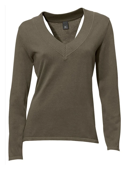 Zdjęcie produktu Heine Sweter w kolorze khaki rozmiar: 42