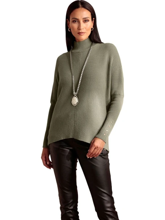 Zdjęcie produktu Heine Sweter w kolorze khaki rozmiar: 38