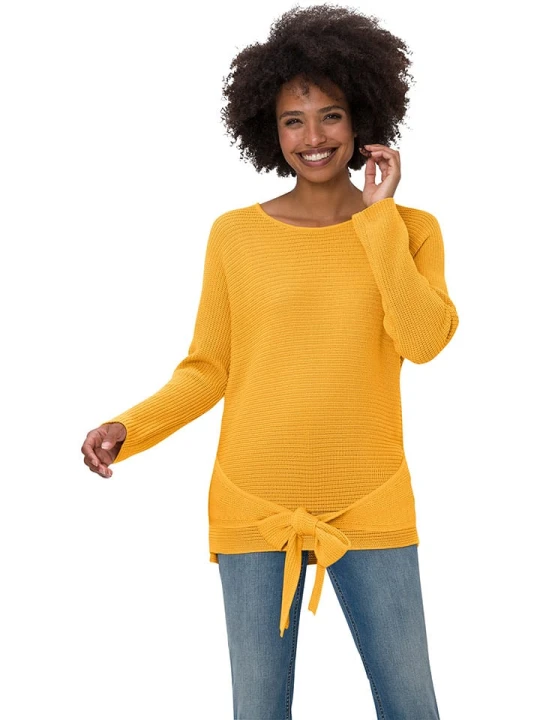 Zdjęcie produktu Heine Sweter w kolorze żółtym rozmiar: 50