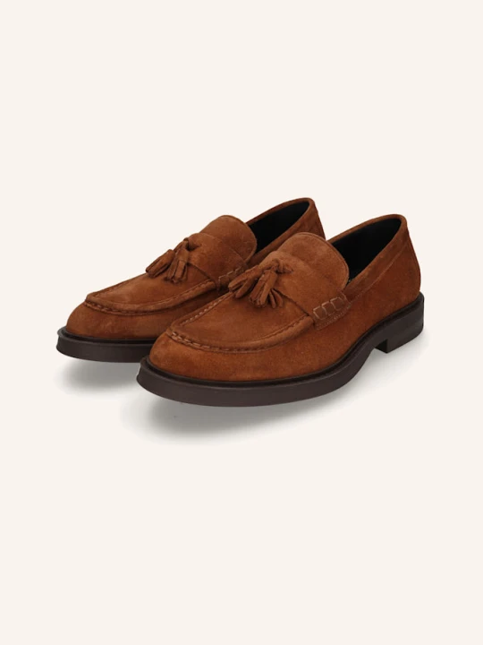 Zdjęcie produktu Heinrich Dinkelacker Loafersy Florenz Plain V braun BRĄZOWY