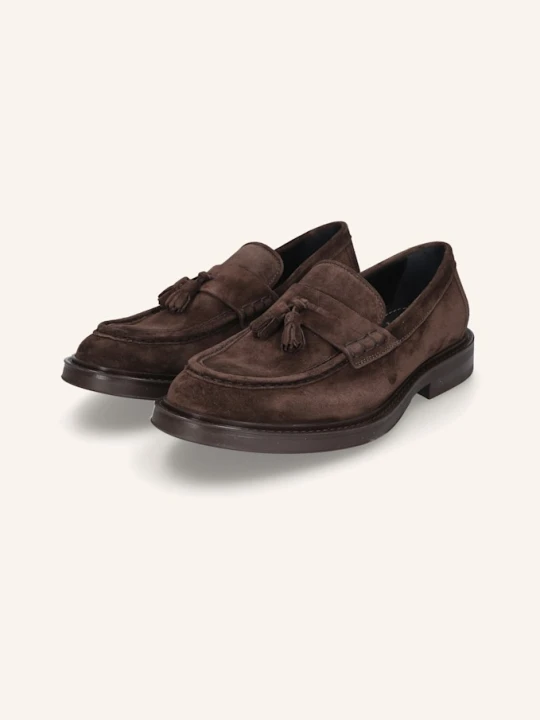 Zdjęcie produktu Heinrich Dinkelacker Loafersy Florenz Plain V braun CIEMNOBRĄZOWY
