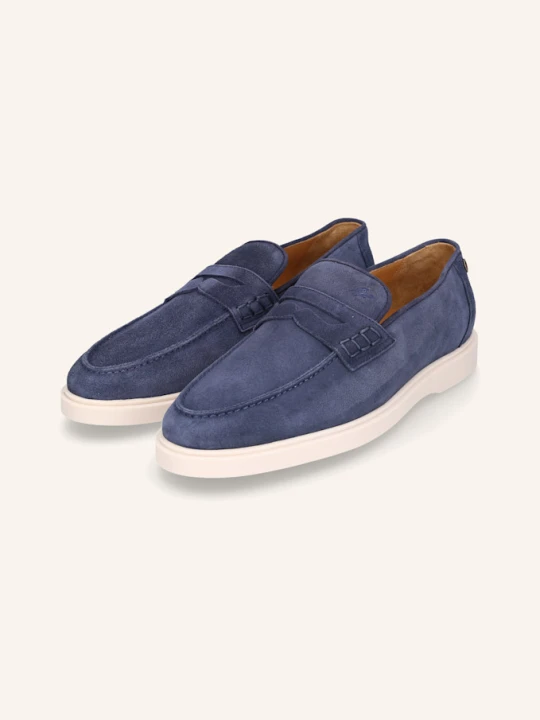 Zdjęcie produktu Heinrich Dinkelacker Loafersy Genua Penny Loafers V blau NIEBIESKI