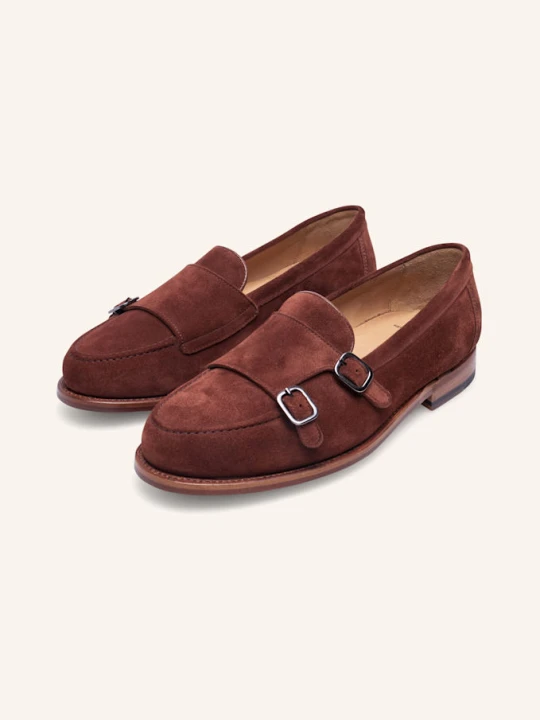 Zdjęcie produktu Heinrich Dinkelacker Loafersy Wien Double Monk V braun brązowy
