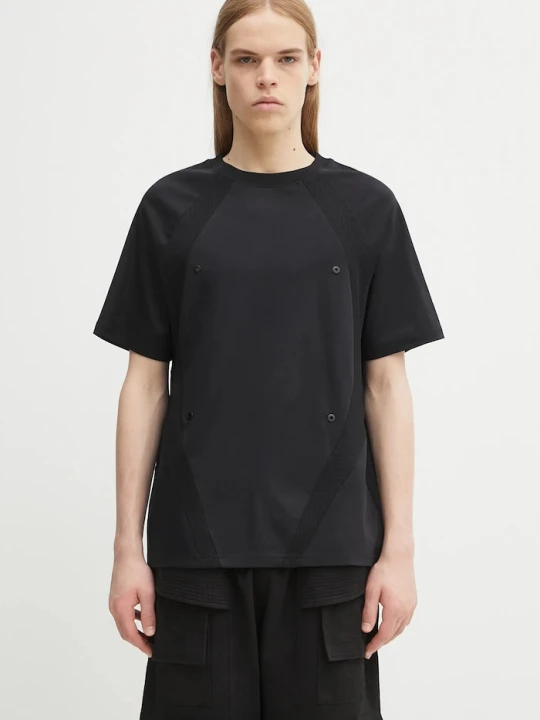 Zdjęcie produktu Heliot Emil t-shirt bawełniany czarny