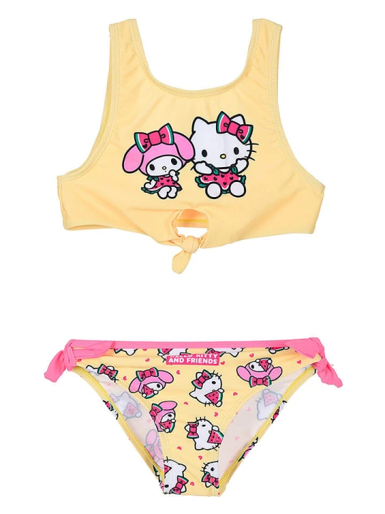 Zdjęcie produktu Hello Kitty Bikini "Hello Kitty" w kolorze żółtym rozmiar: 98