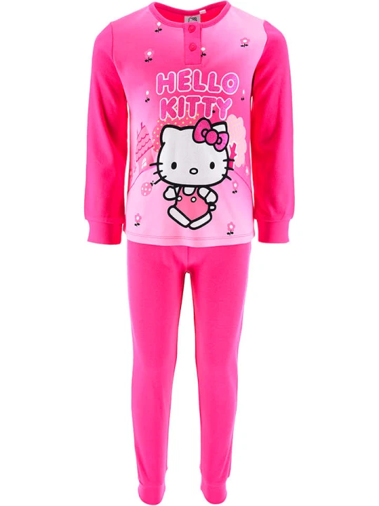 Zdjęcie produktu Hello Kitty Piżama "Hello Kitty" w kolorze różowym rozmiar: 128