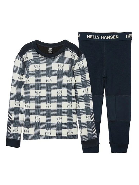 Zdjęcie produktu Helly Hansen 2-częściowy zestaw funkcyjny "Lifa" w kolorze granatowym rozmiar: 104