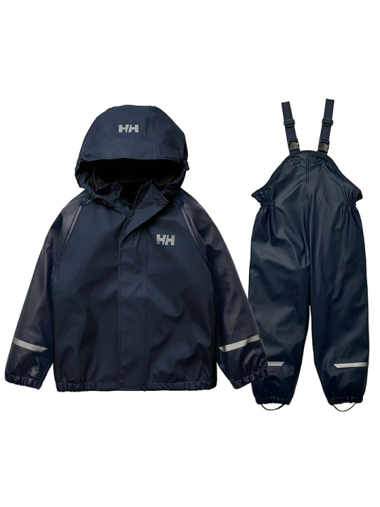 Zdjęcie produktu Helly Hansen 2-częściowy zestaw przeciwdeszczowy "Bergen 2.0" w kolorze granatowym rozmiar: 104