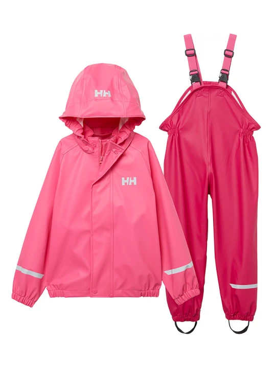 Zdjęcie produktu Helly Hansen 2-częściowy zestaw przeciwdeszczowy "Bergen 2.0" w kolorze różowym rozmiar: 110