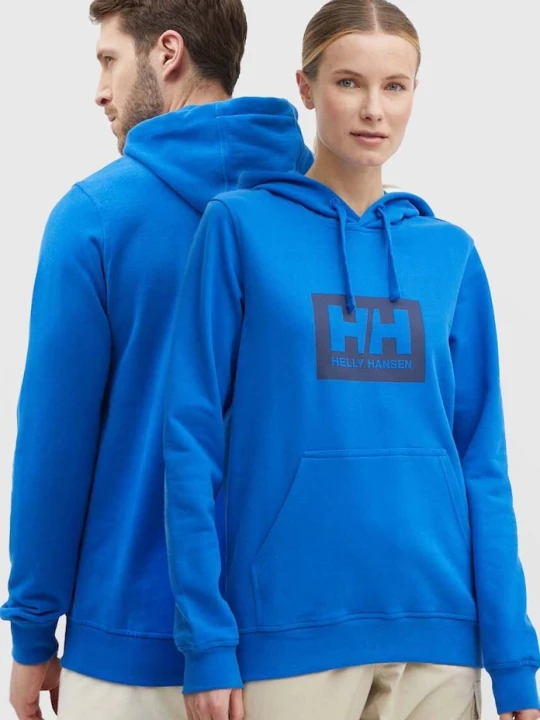 Zdjęcie produktu Helly Hansen bluza bawełniana niebieski