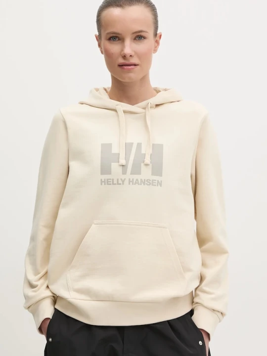 Zdjęcie produktu Helly Hansen bluza bawełniana HH LOGO 2.0 beżowy