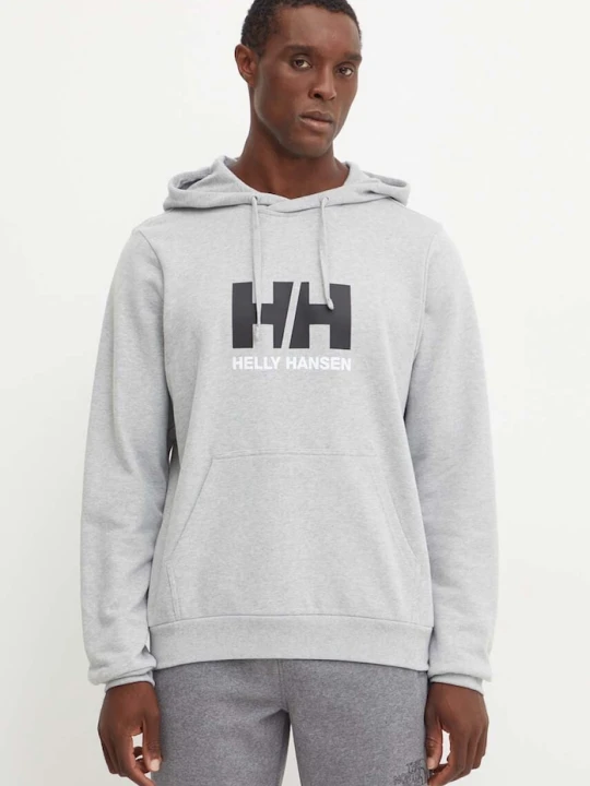 Zdjęcie produktu Helly Hansen bluza bawełniana HH LOGO szary