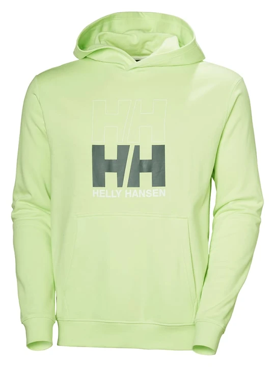 Zdjęcie produktu Helly Hansen Bluza "Core Graphic" w kolorze zielonym rozmiar: XL