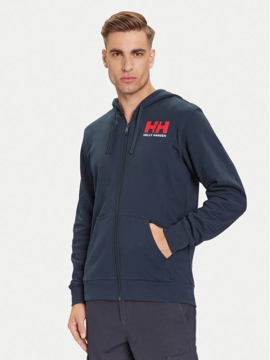 Zdjęcie produktu Helly Hansen Bluza HH Logo 54581 Granatowy Regular Fit