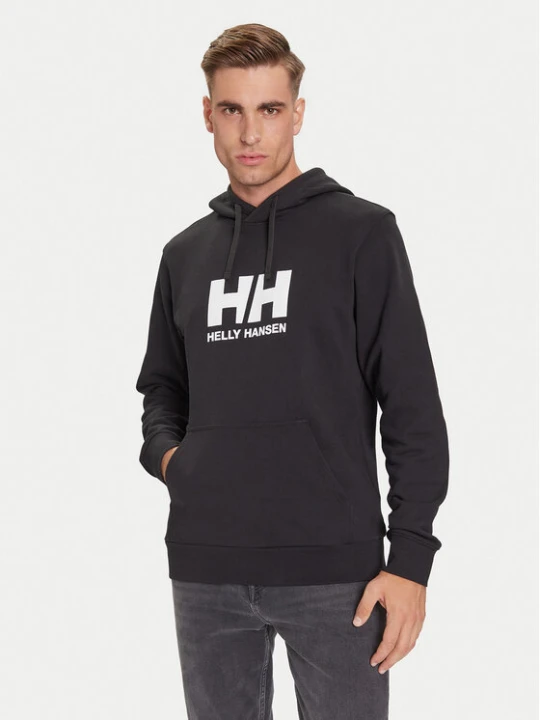 Zdjęcie produktu Helly Hansen Bluza HH Logo 54582 Czarny Regular Fit