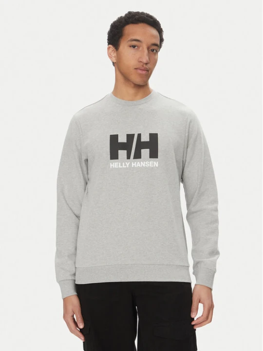 Zdjęcie produktu Helly Hansen Bluza Logo Crew 30395 Szary Regular Fit