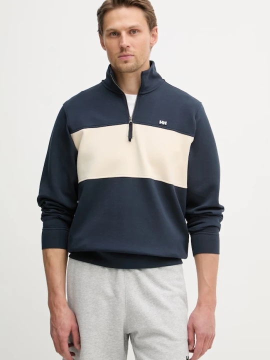 Zdjęcie produktu Helly Hansen bluza męska z bawełną KOSTER granatowy