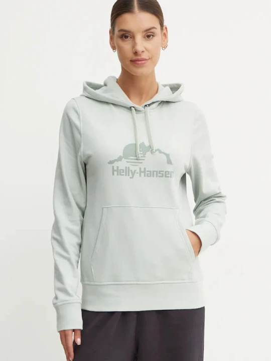 Zdjęcie produktu Helly Hansen bluza NORD GRAPHIC zielony