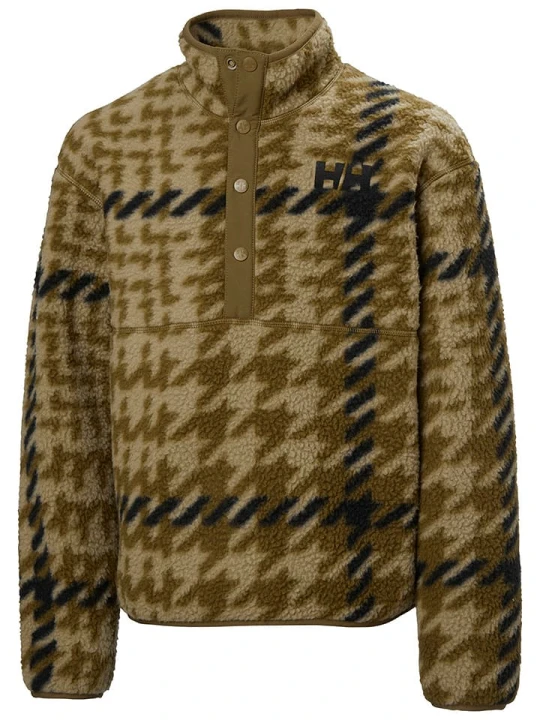 Zdjęcie produktu Helly Hansen Bluza polarowa "Frosty" w kolorze jasnobrązowym rozmiar: 140