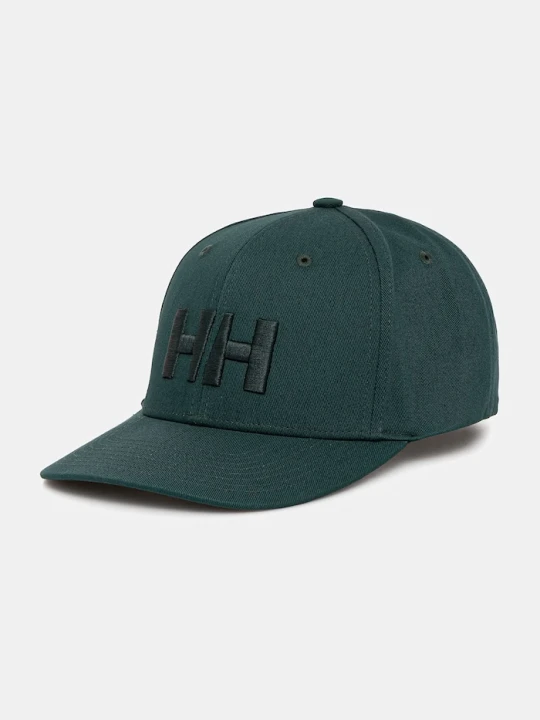 Zdjęcie produktu Helly Hansen czapka baseballowa bawełniana zielony