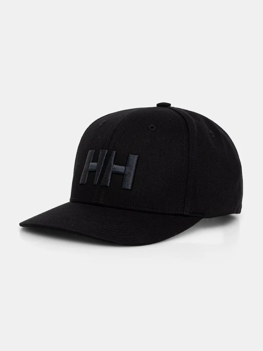 Zdjęcie produktu Helly Hansen czapka baseballowa bawełniana czarny