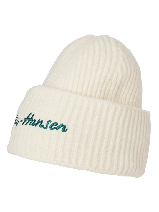 Zdjęcie produktu Helly Hansen Czapka beanie "Soft Rib" w kolorze kremowym rozmiar: onesize