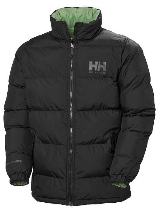 Zdjęcie produktu Helly Hansen Dwustronna kurtka pikowana "Urban" w kolorze zielono-czarnym rozmiar: S